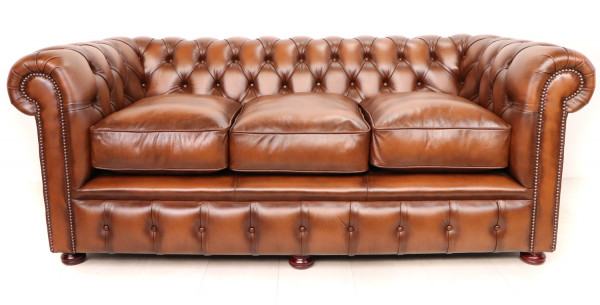 Chesterfield Sofa Carter, 3 Sitzer, original englisch