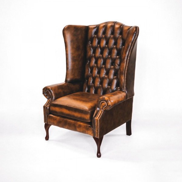 Chesterfield Ohrensessel Grand Queen Anne Chair