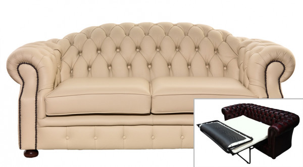 Chesterfield Schlafsofa 2 Sitzer Brighton