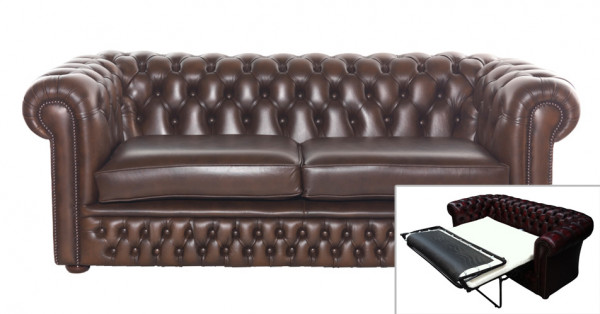 Chesterfield Tudor Bedsofa 2 Sitzer