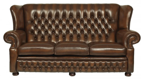 Chesterfield Sofa Abigail 3 Sitzer, original englisch
