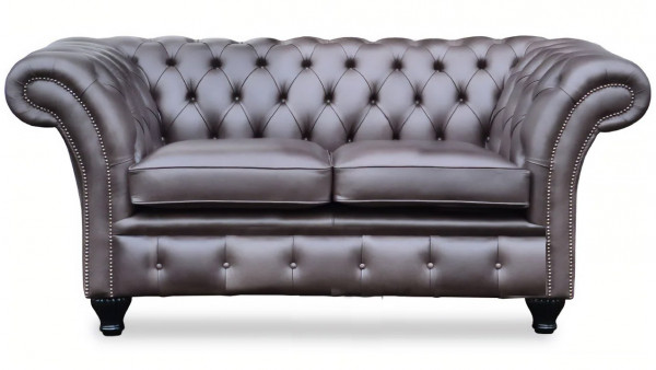 Chesterfield Sofa Empire 2 Sitzer, original englisch