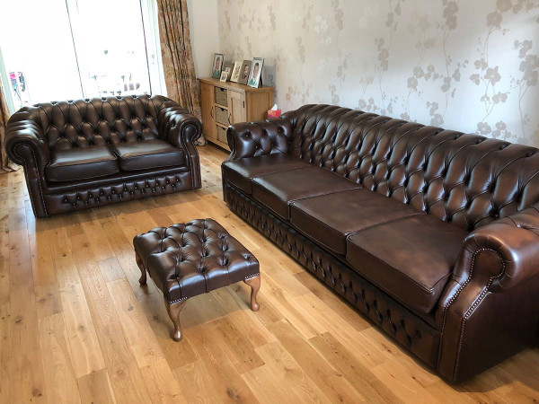 Chesterfield Sofa Livingston 3 Sitzer
