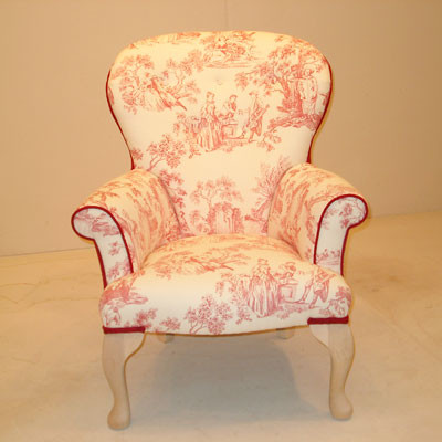 Chesterfield Ohrensessel Queen Anne Spoon